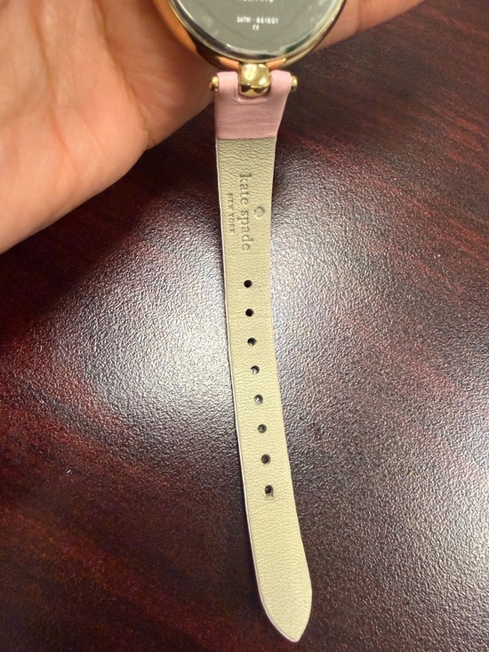 kate spade Pink Floral & Butterfly Gold-Tone Watch main image 4